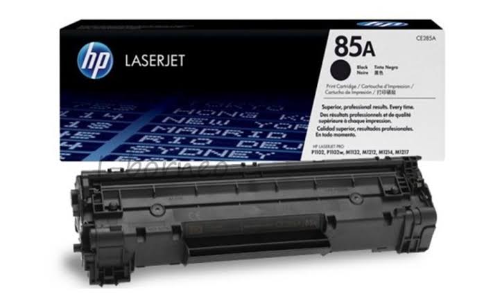 HP 85A  LaserJet Toner Cartridge (Black, Part Number: CE285A)