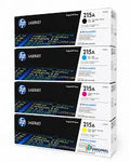 HP 215A LaserJet Toner Cartridge (Black / Cyan / Magenta / Yellow)