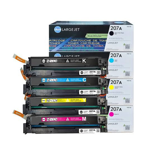 HP 207A Original LaserJet Toner Cartridge (Available in Black, Cyan, Magenta, and Yellow)